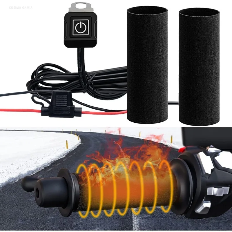 Podgrzewane manetki do motocyk – Handlebar Grip Heated recenzja i cena